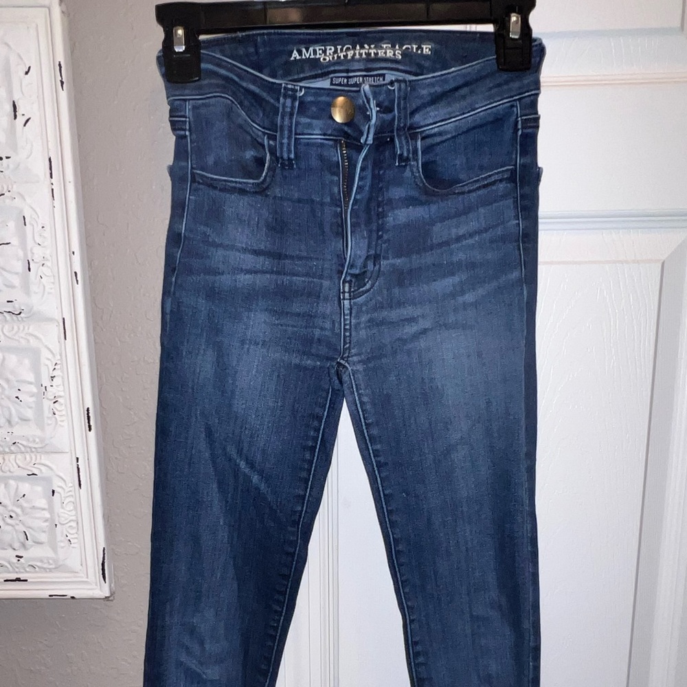 American Eagle super super stretch hi-rise jegging